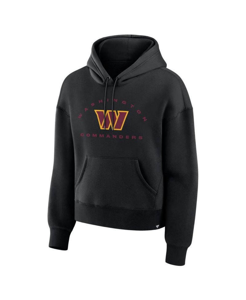 Women's Black Washington Commanders Eligible Receiver Legacy Pullover Hoodie