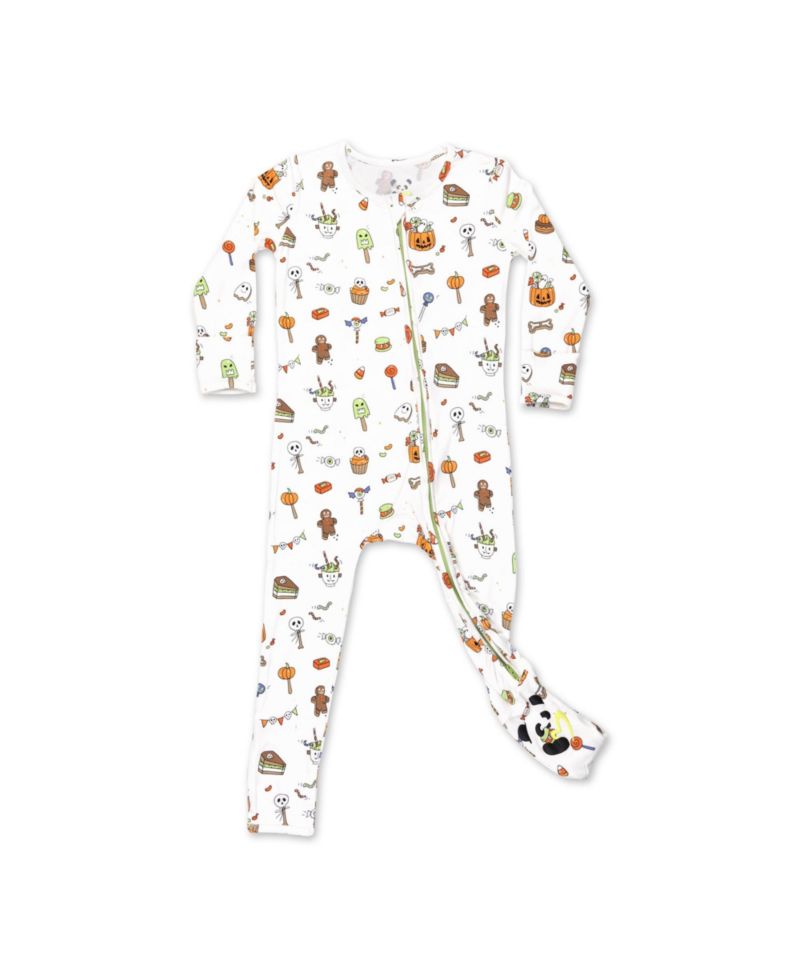 Baby Boys or Baby Girls, Baby Halloween Treats Convertible Footie