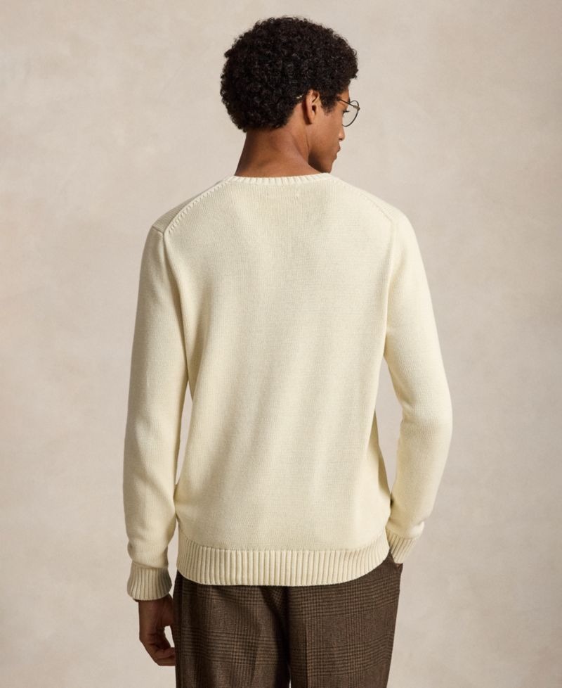 Men's Cotton Crewneck Sweater