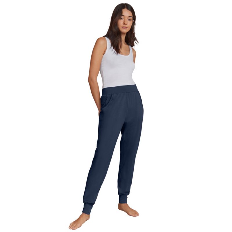 Women's Cotton Spandex Jersey Jogger Sleep Pants