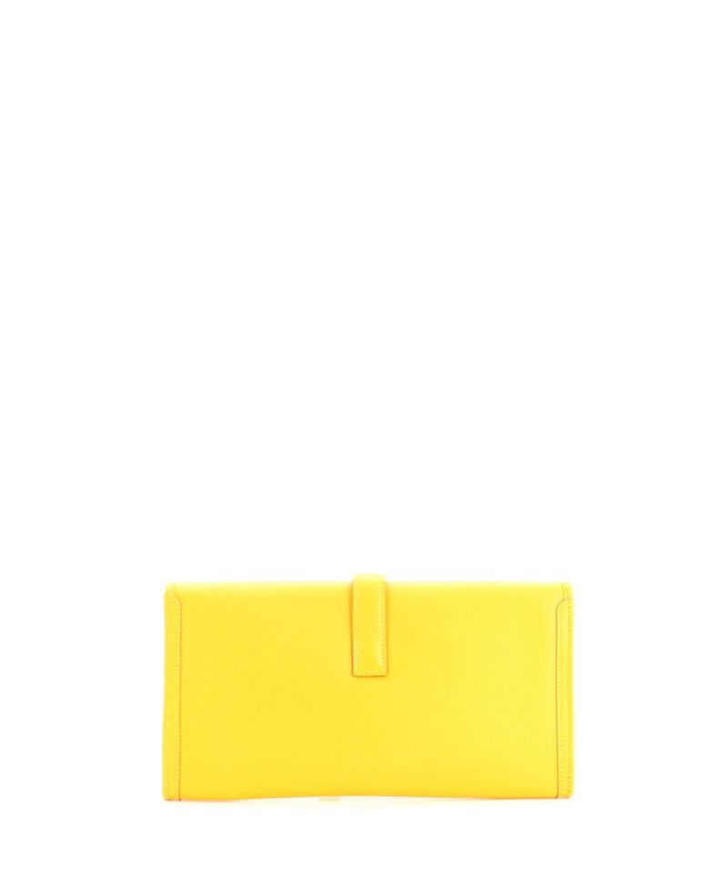 HERM&Eacute;S 29 Jige Elan Epsom Leather Clutch