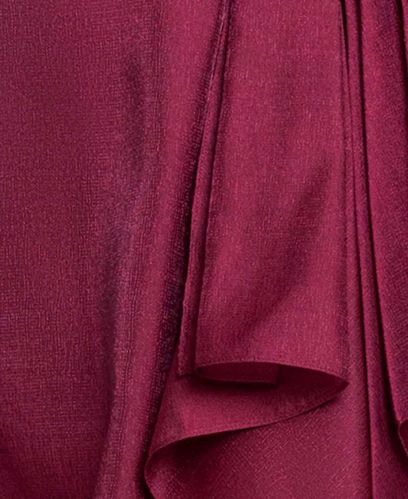 Plus Size Sweetheart Neck Off-The-Shoulder Ruffle Long Dress