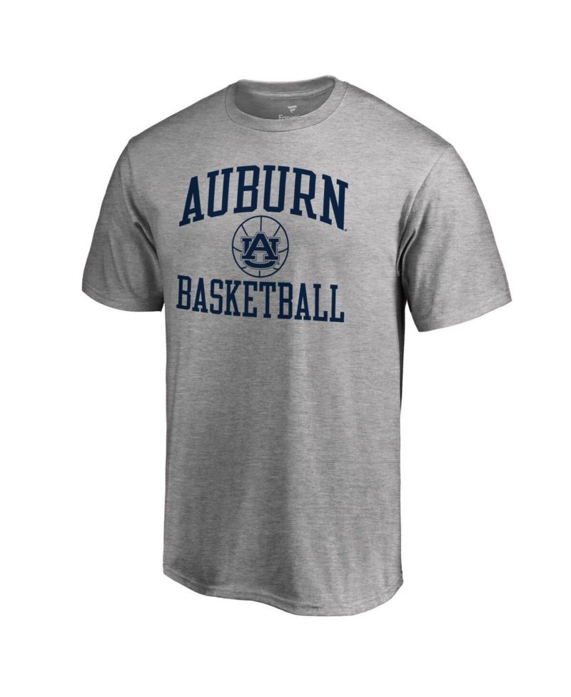 Men's Heathered Gray Auburn Tigers In Bounds T-shirt
