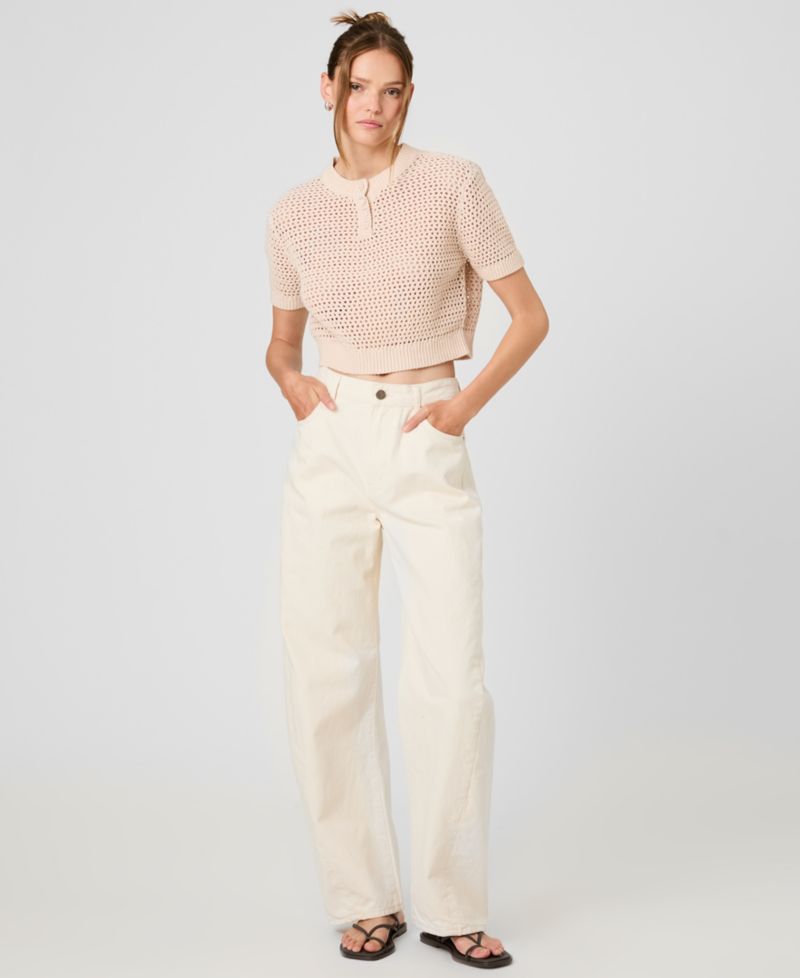 Women's Knit Short-Sleeve Top