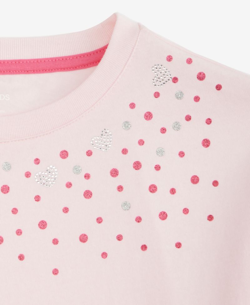 Girls' XS-XL Gem Relaxed Cropped Tee