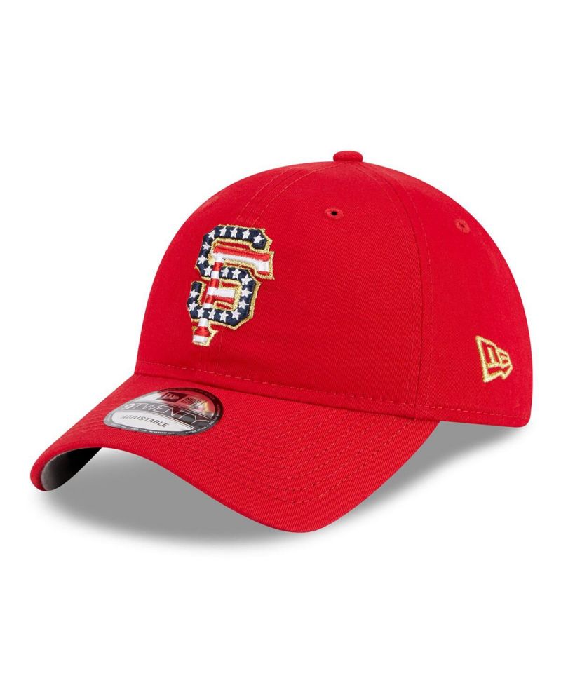 Men's Red San Francisco Giants 2023 Fourth of July 9TWENTY Adjustable Hat