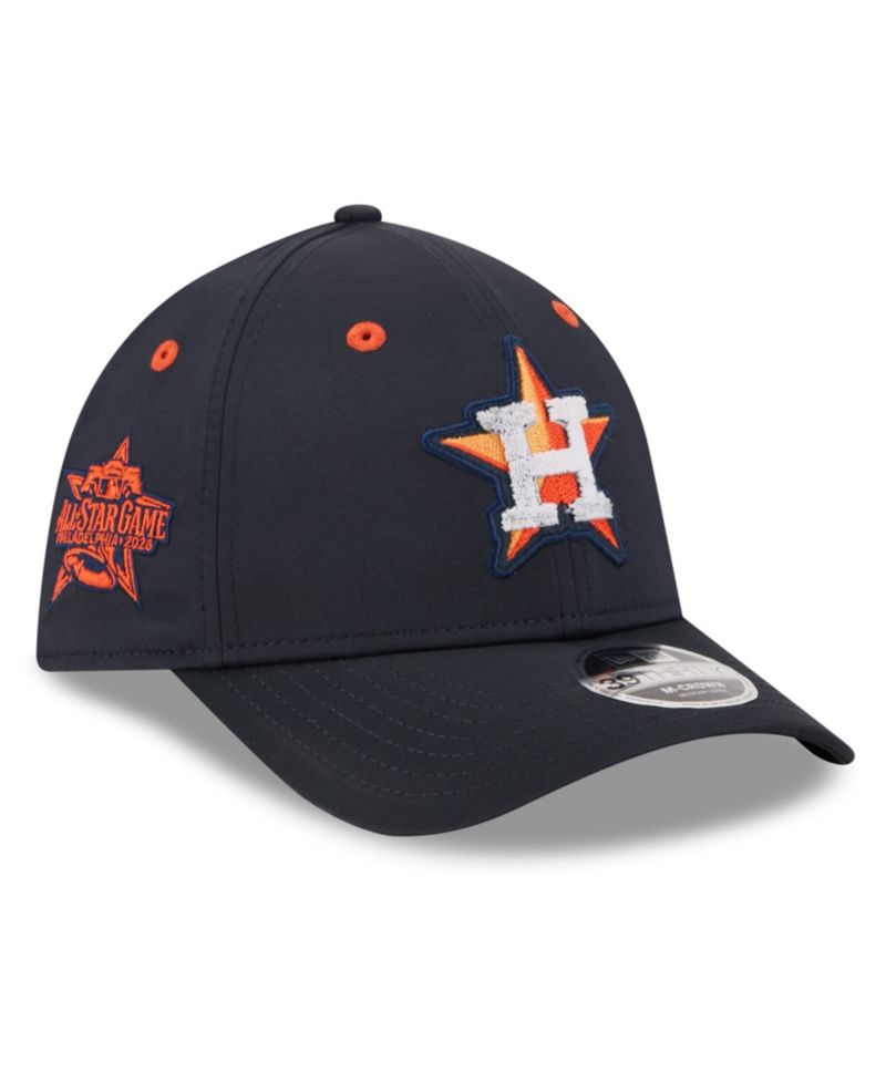 Men's Navy Houston Astros 2026 MLB All-Star Game Workout 39THIRTY M-Crown Flex Hat