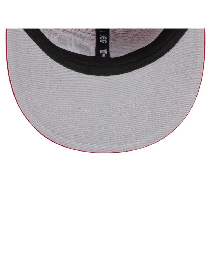 Men's Red Washington Capitals Core 59FIFTY Fitted Hat