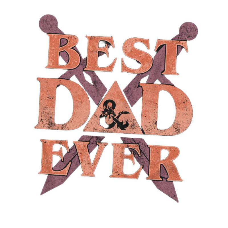 Men's Best DD Dad Ever T-Shirt