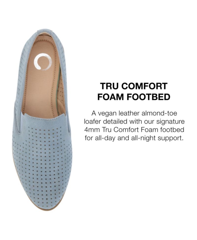 Women's Lucie Perforated Slip On Loafers