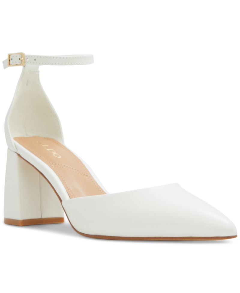 Women's Jan Pointed Toe Ankle-Strap Block-Heel Sandals
