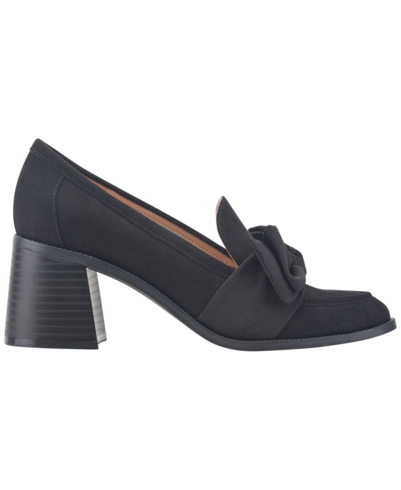 Women's Korrar Bow Block Heel Loafers