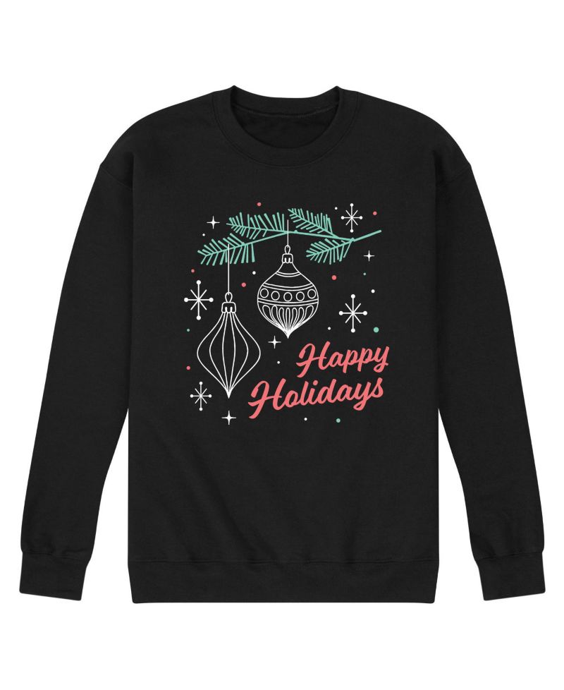 Men's Happy Holidays Fleece T-shirt