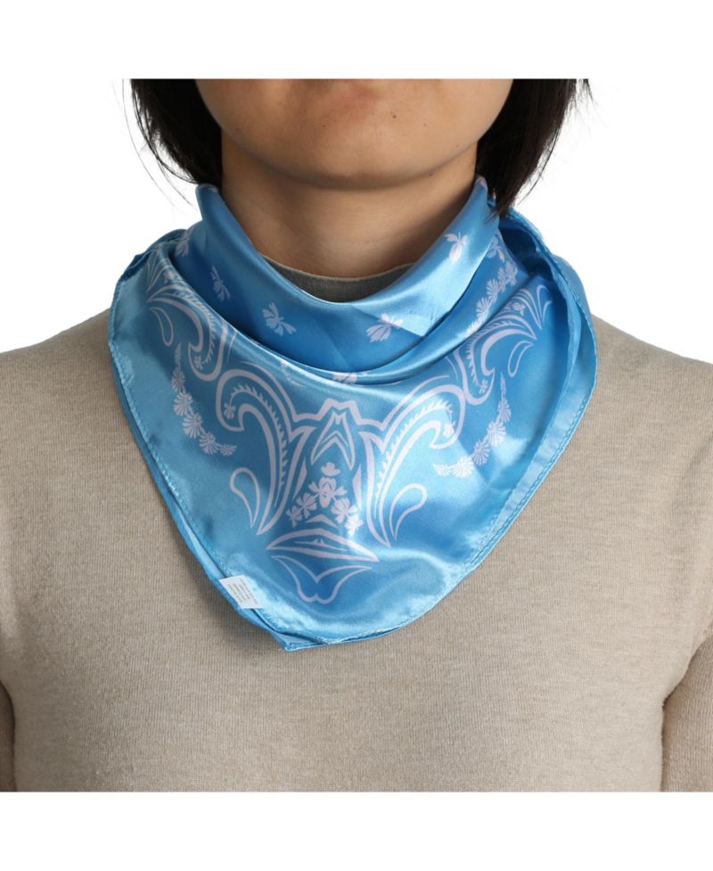Lightweight Satin Paisley Print 22"x22" 6-Pack Bandana Set