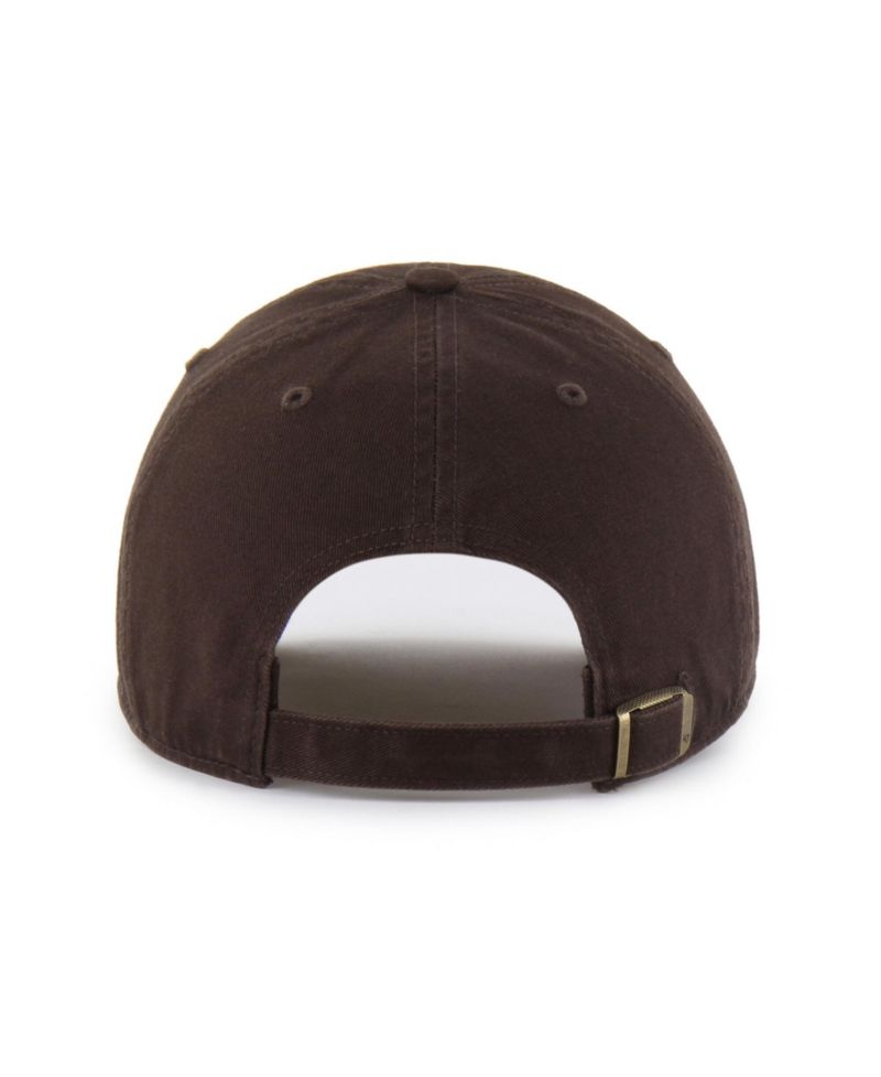 Men's '47 Brown Notre Dame Fighting Irish Vault Clean Up Adjustable Hat