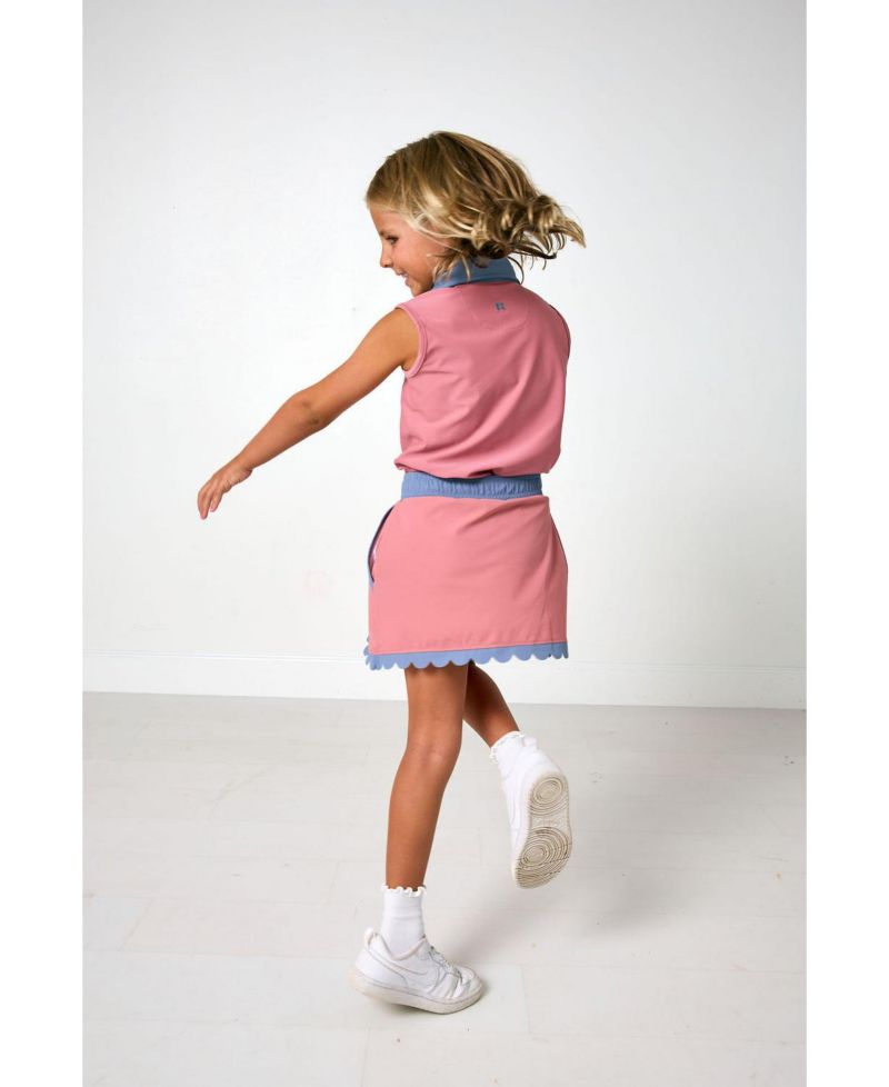 Girls' 2-16 Scalloped Skort
