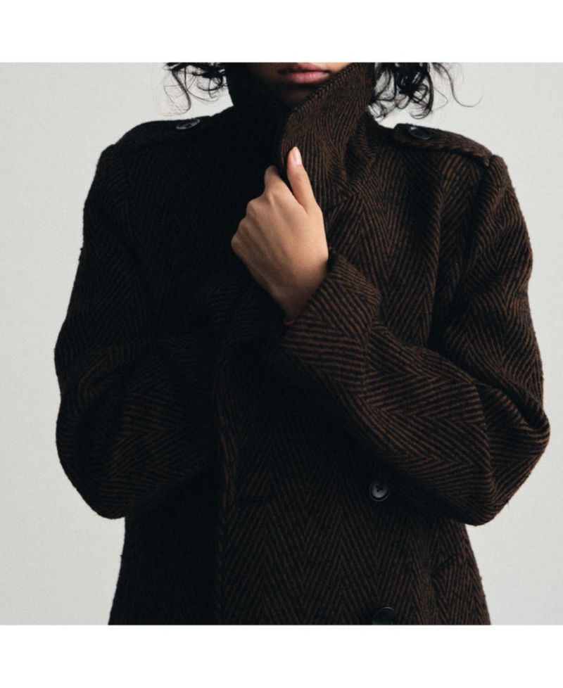 Plus Size Callaghan Wool Coat