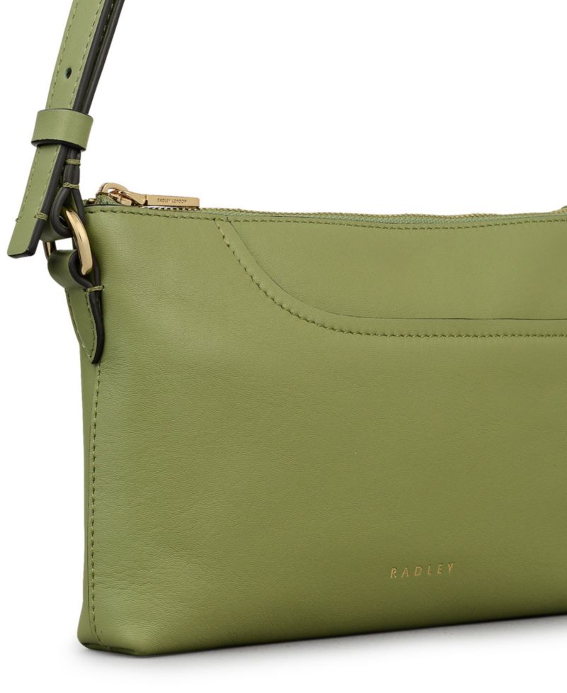 Pockets Mini Ziptop Shoulder Bag