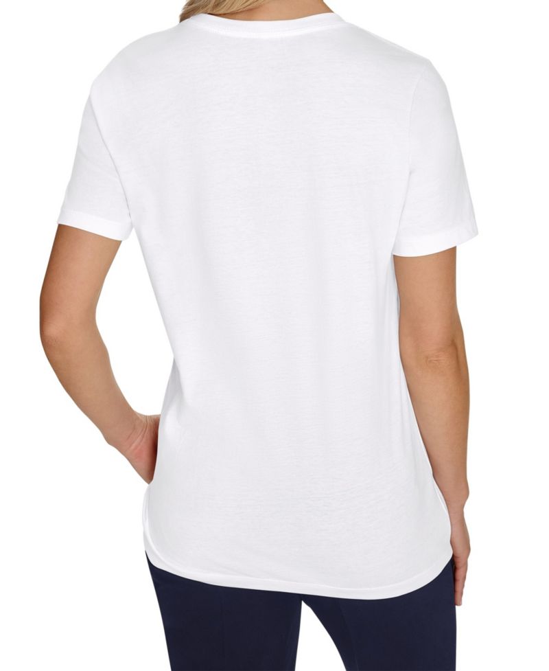 Women's White Minnesota Wild Tonal Beach T-Shirt