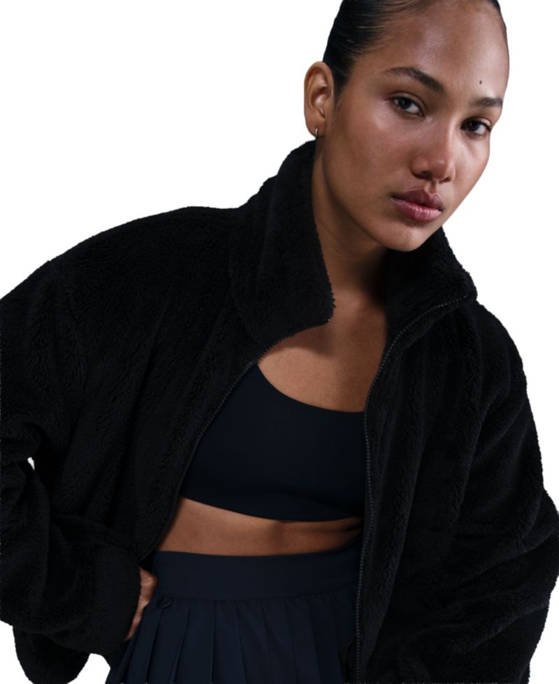 Women's Essential Sherpa High-Pile Fleece Jacket