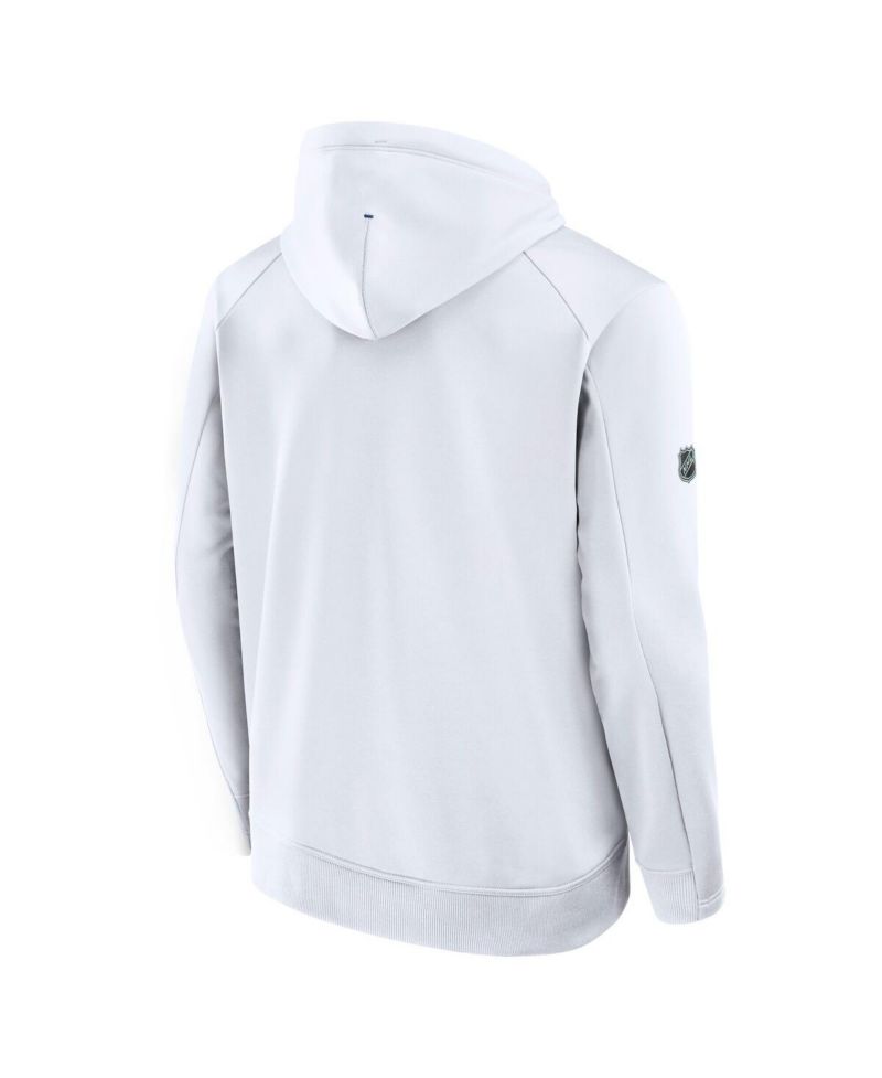 Men's White Tampa Bay Lightning Authentic Pro Rink Hoodie