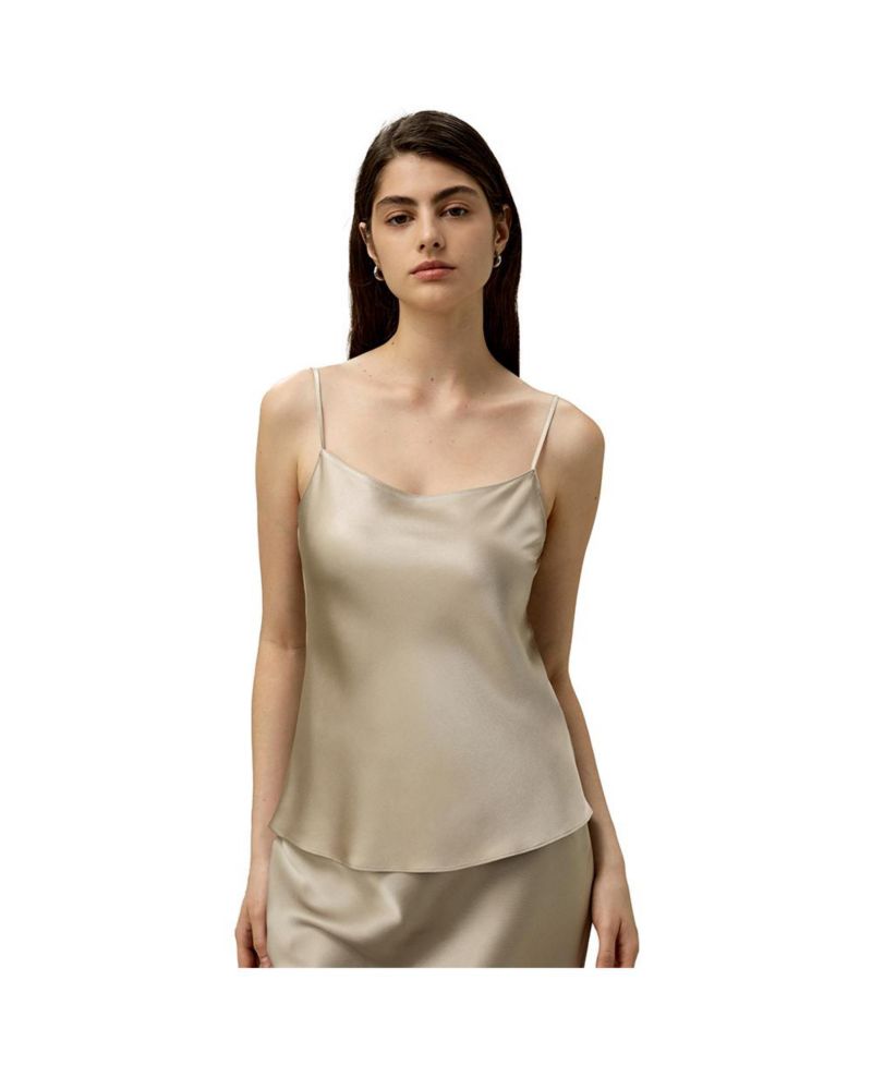 Women's Double-Faced Silk Charmeuse Camisole