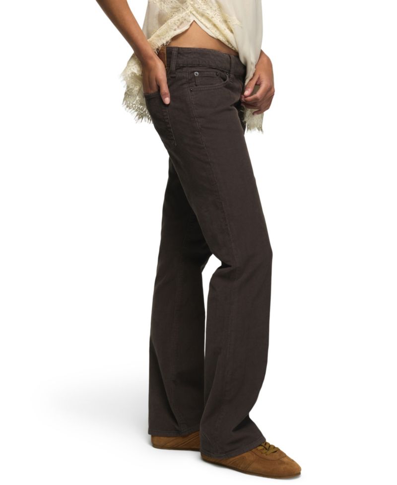 Women's Lil Maggie Ultra-Low-Rise Flare Corduroy Jeans