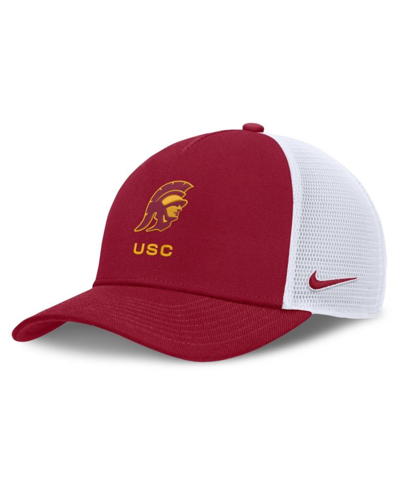 Men's and Women's Crimson USC Trojans 2026 On-Field Gameday Trucker Hat
