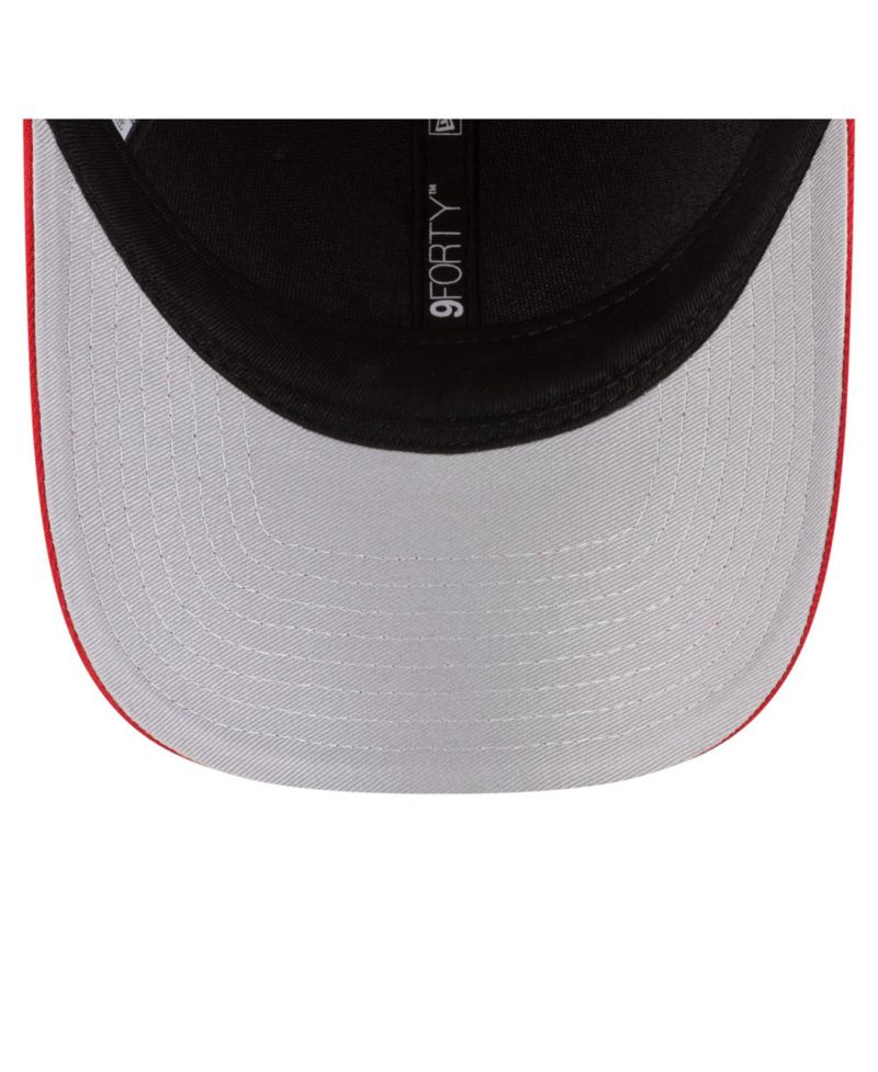 Men's Red Kyle Larson Valvoline 9FORTY M-Crown Adjustable Hat