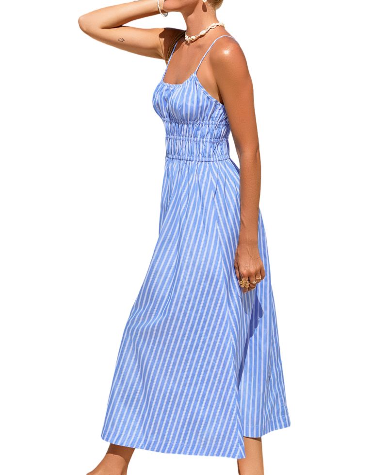 Women's Pursuit Striped Maxi Beach Dress