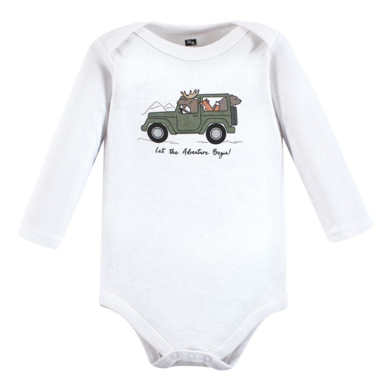 Baby Boys Hudson Long-Sleeve Cotton Bodysuit Collection 7-Piece Set