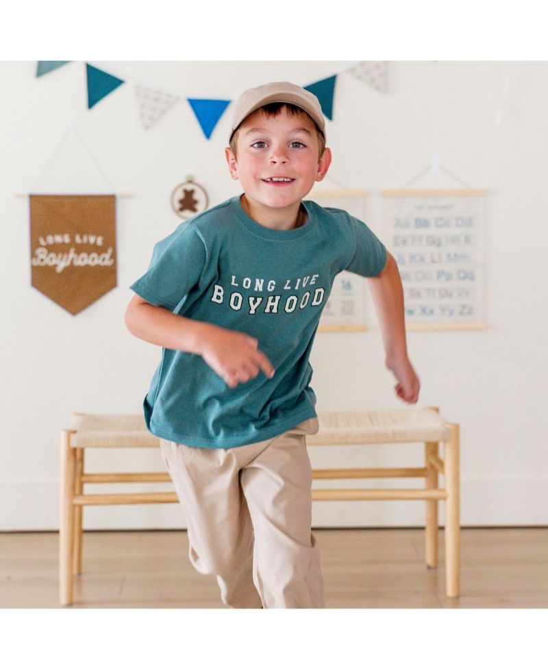Little Boys Long Live Boyhood Short Sleeve T-Shirt