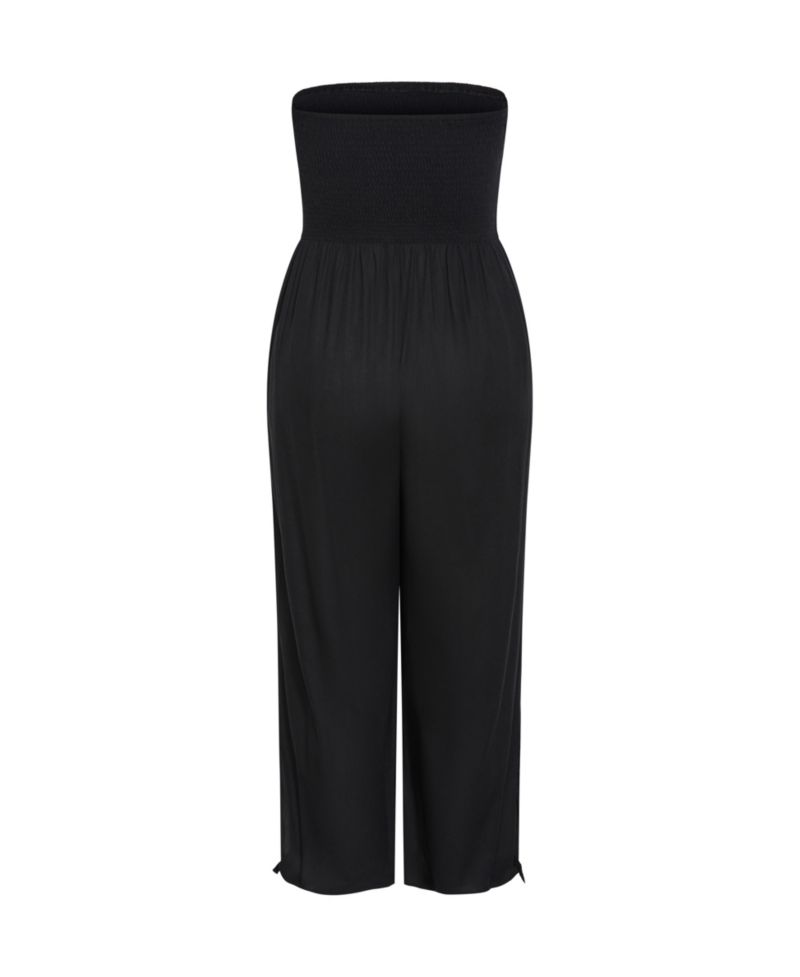 Plus Size Ally Strapless Jumpsuit