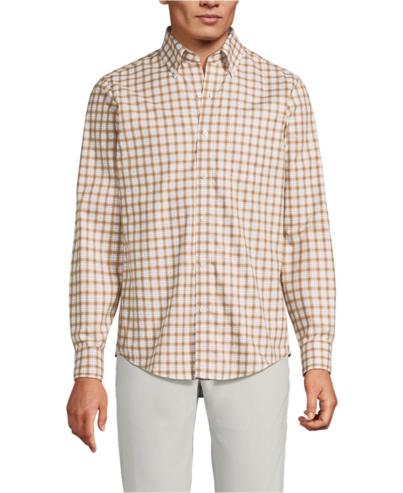 Men's Traditional Fit No Iron Twill Shirt