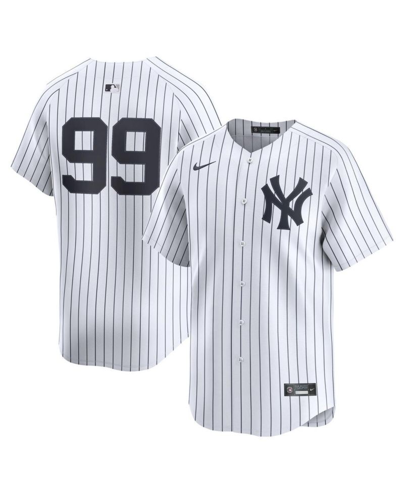 Men's Aaron Judge White New York Yankees Home Limited Player Jersey