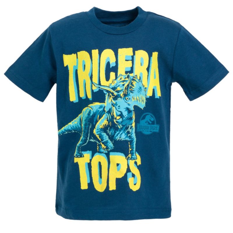 Boys Jurassic World Jurassic World Dinosaur T-Rex 4 Pack T-Shirts
