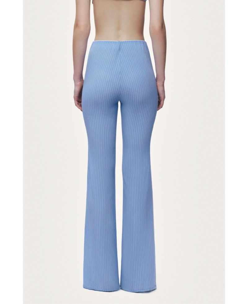 Women's High-Waist Flare Trousers