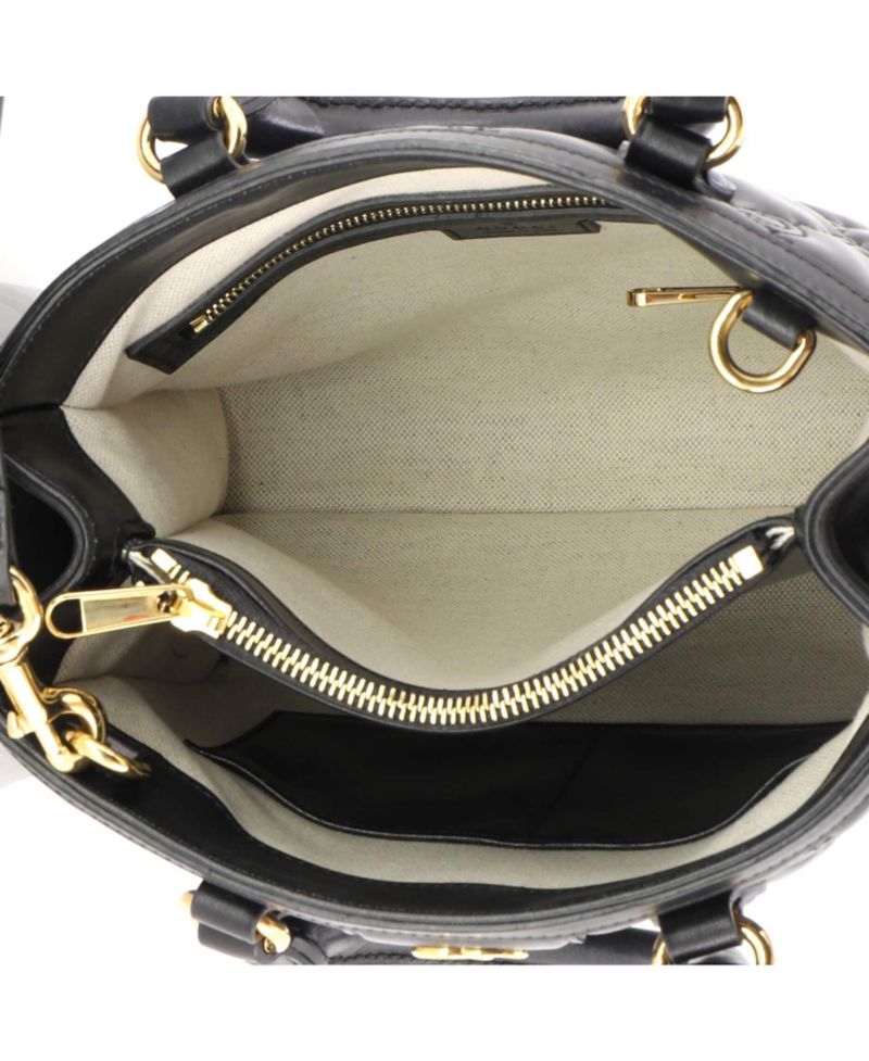 Mini GG Top Handle Tote GG Matelasse Leather