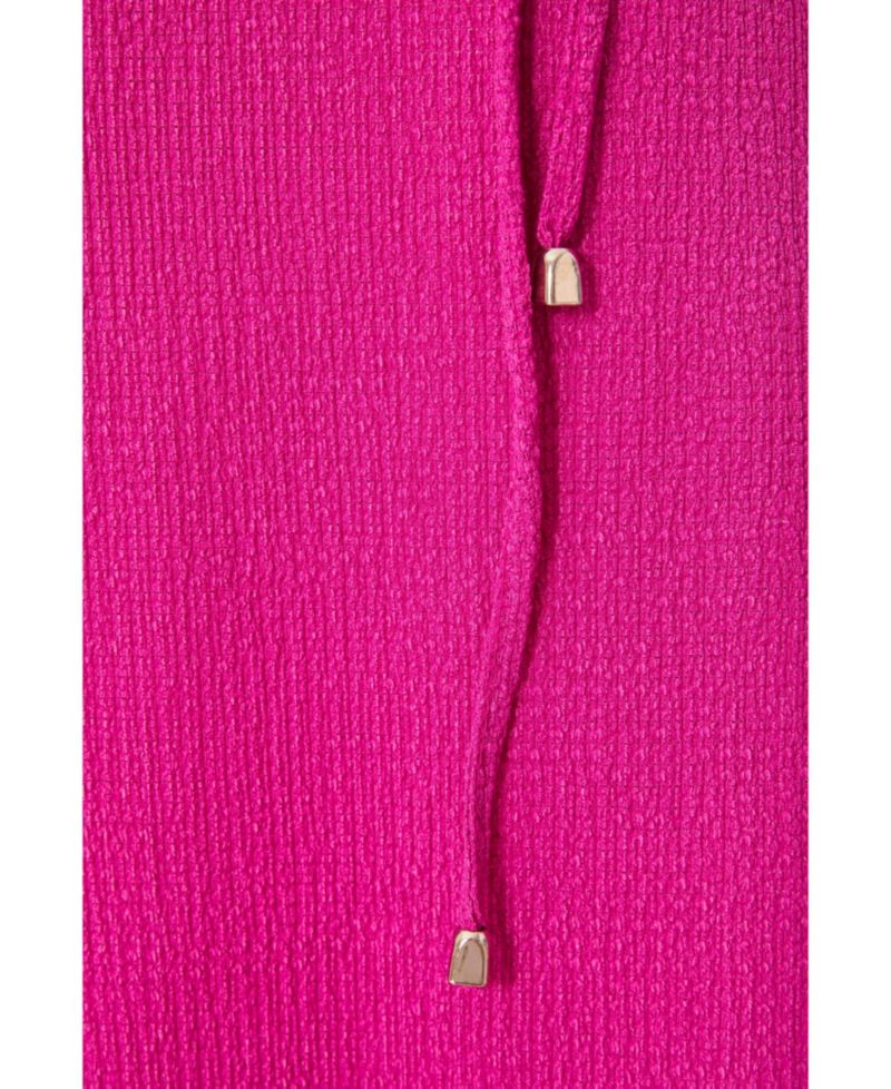 Women's V-Neck Tie Neck Midaxi Dress