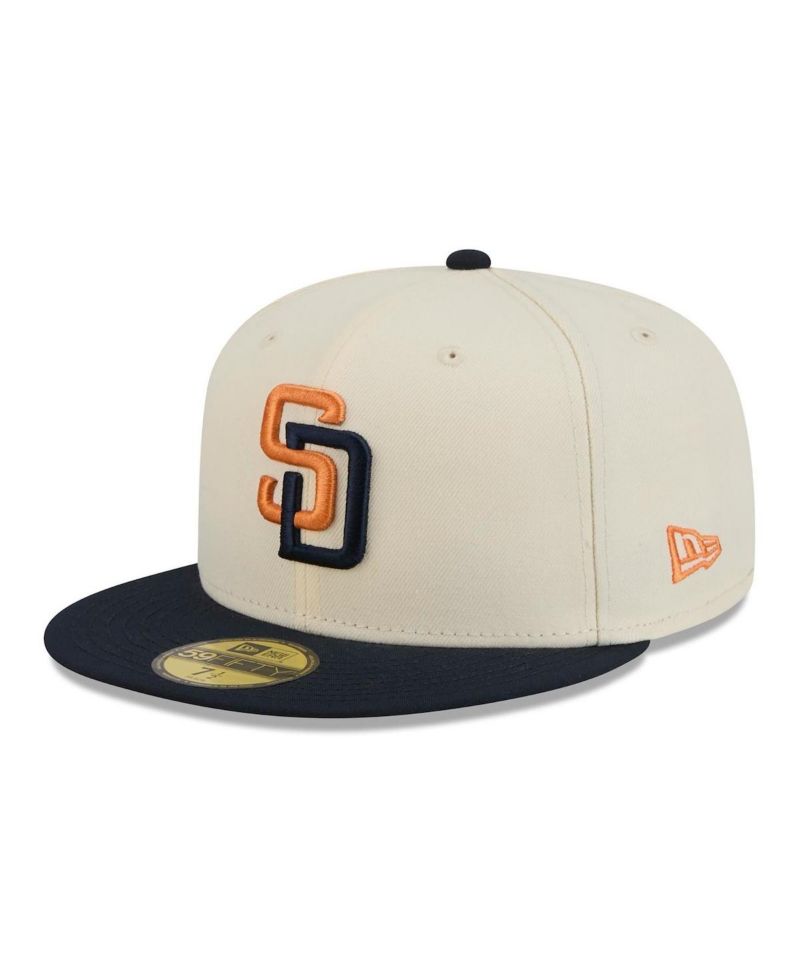 Men's Cream/Navy San Diego Padres 2026 City Connect 59FIFTY Fitted Hat