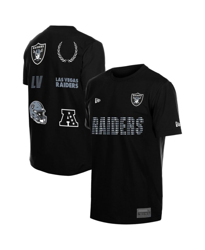 Men's Black Las Vegas Raiders Match T-Shirt