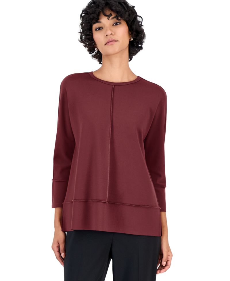 Petite Serenity Dolman 3/4-Sleeve Tunic