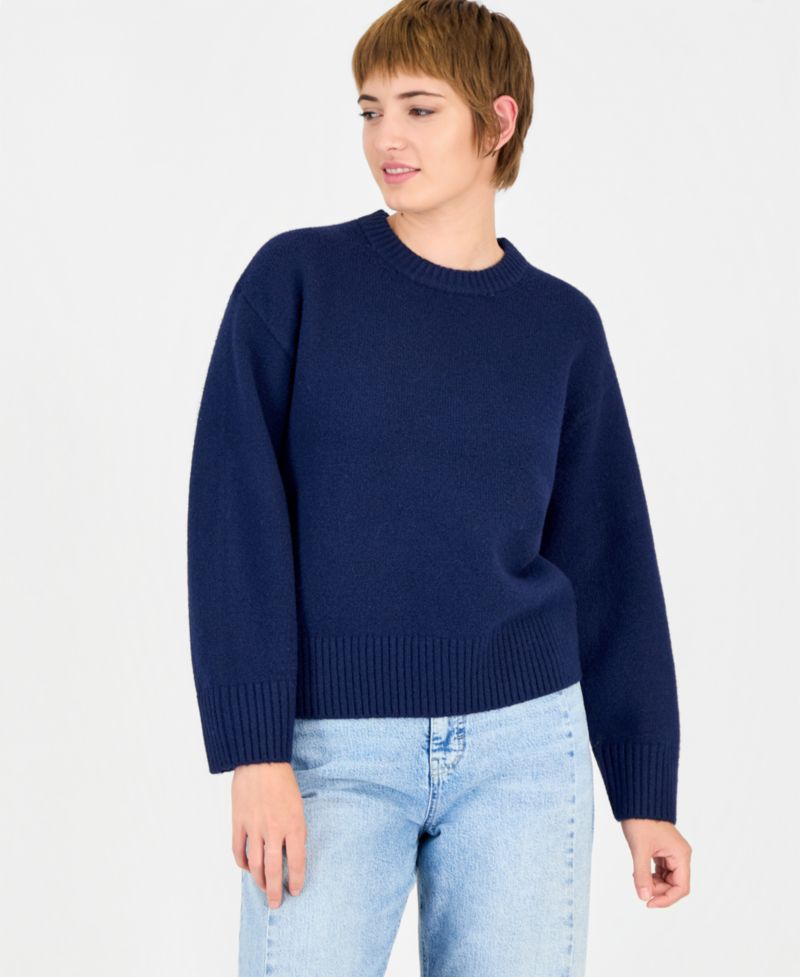 Women's Relaxed Barrel Sleeve Sweater