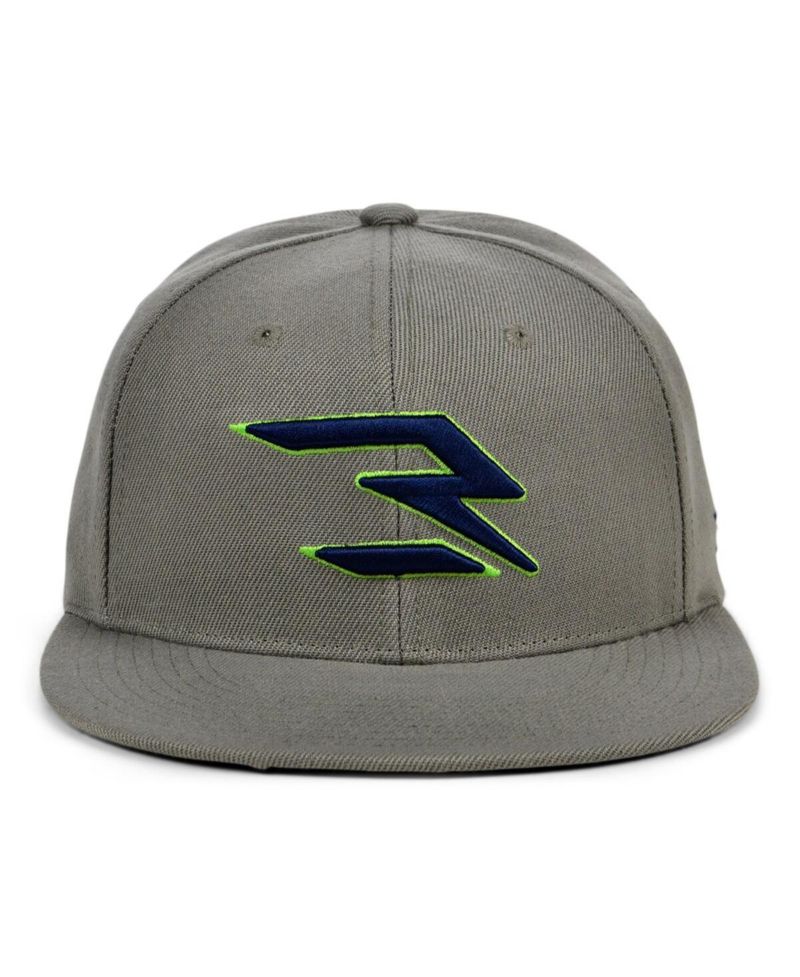 Men's Gray, Navy Fashion Snapback Adjustable Hat