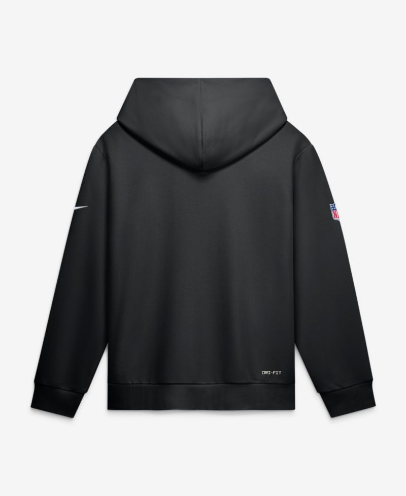 Men's New York Jets Quarterback Scramble Loose-Fit Full-Zip Hoodie