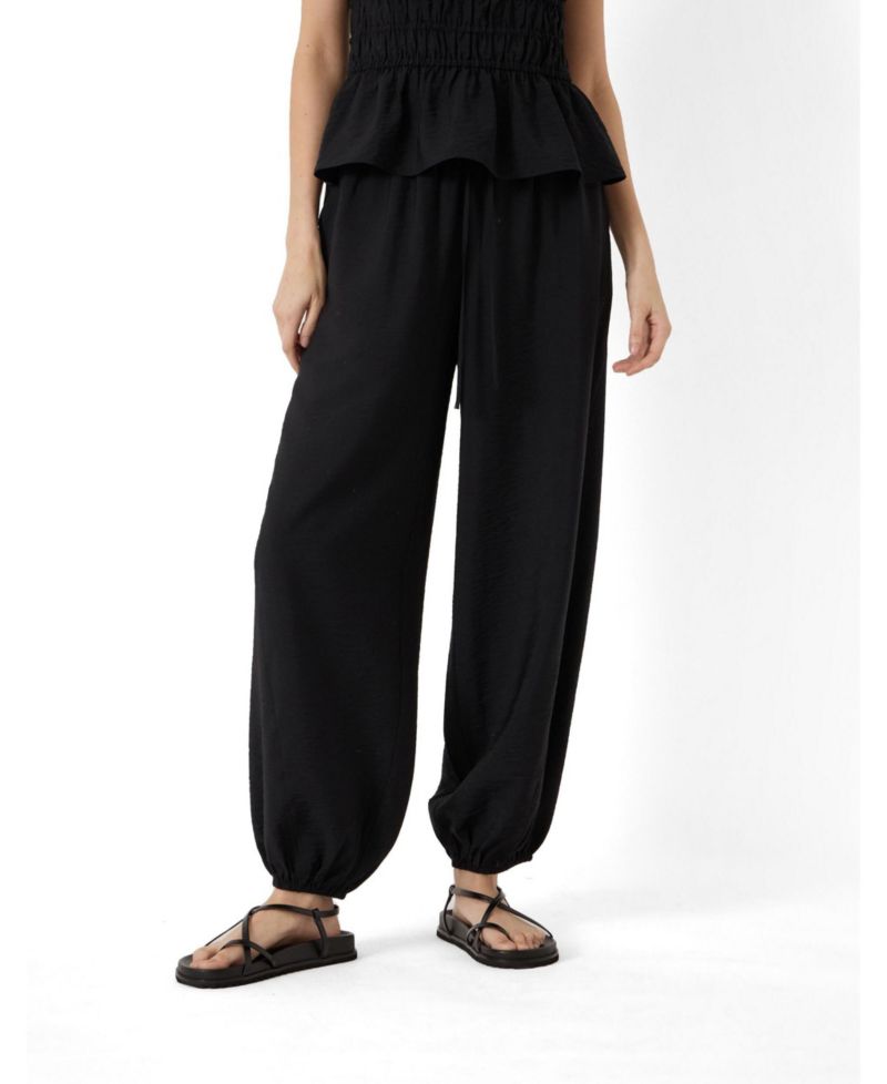 Women's Amaris Bubble-Hem High-Rise Pull-On Pants