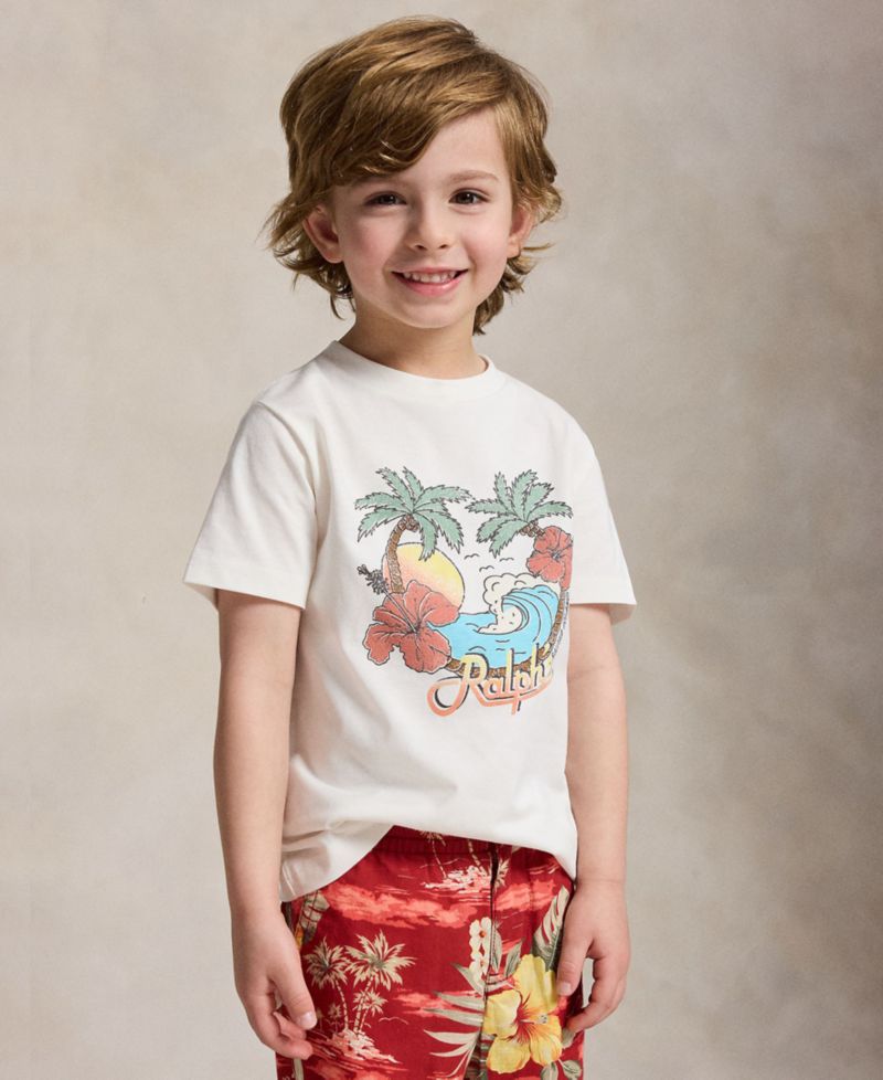 Boys' 2-7 Short-Sleeve Jersey Graphic T-Shirt