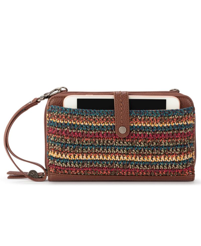 Iris Crochet Convertible Mini Crossbody Bag
