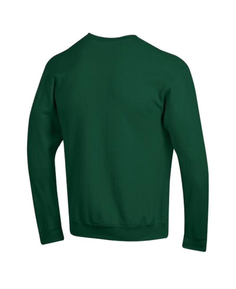 Men's Green New York Jets Powerblend Fleece Sweatshirt