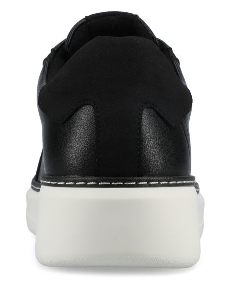 Men's Berlin Comfort Lace Up Low Top Flexible Court Sneakers